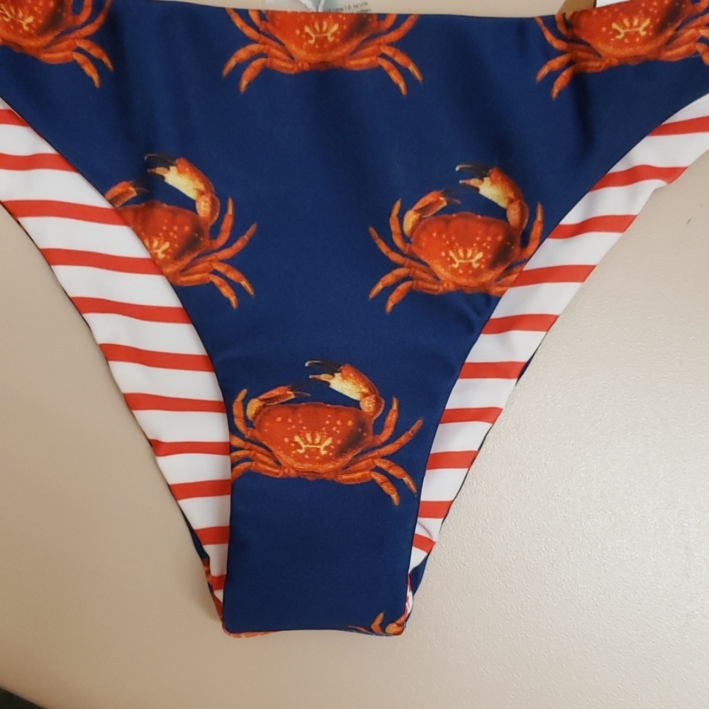 Wildfox reversible swim bottoms